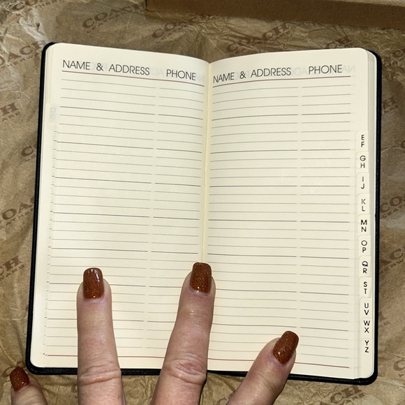 Coach Vintage Address Book - Picture 3 of 9
